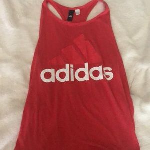 Oversized Adidas tank